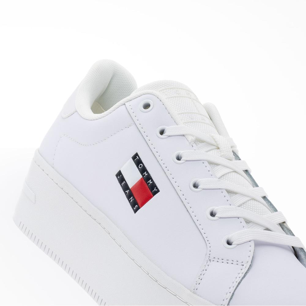 Topánky Tommy Hilfiger TJW Flatform Ess EN0EN02518-YBS - biele