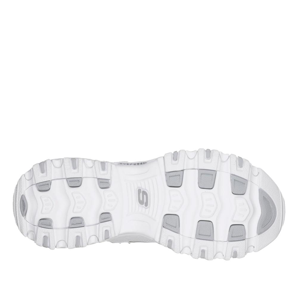 Dámske topánky Skechers D'Lites Glamour Feels 13087WSL - biele