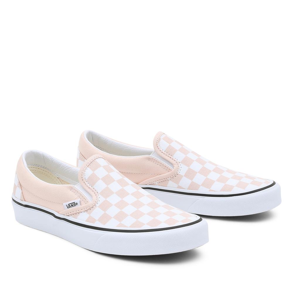Topánky Vans Color Theory Classic Slip-On VN0A7Q5DBM01 - pomarančové