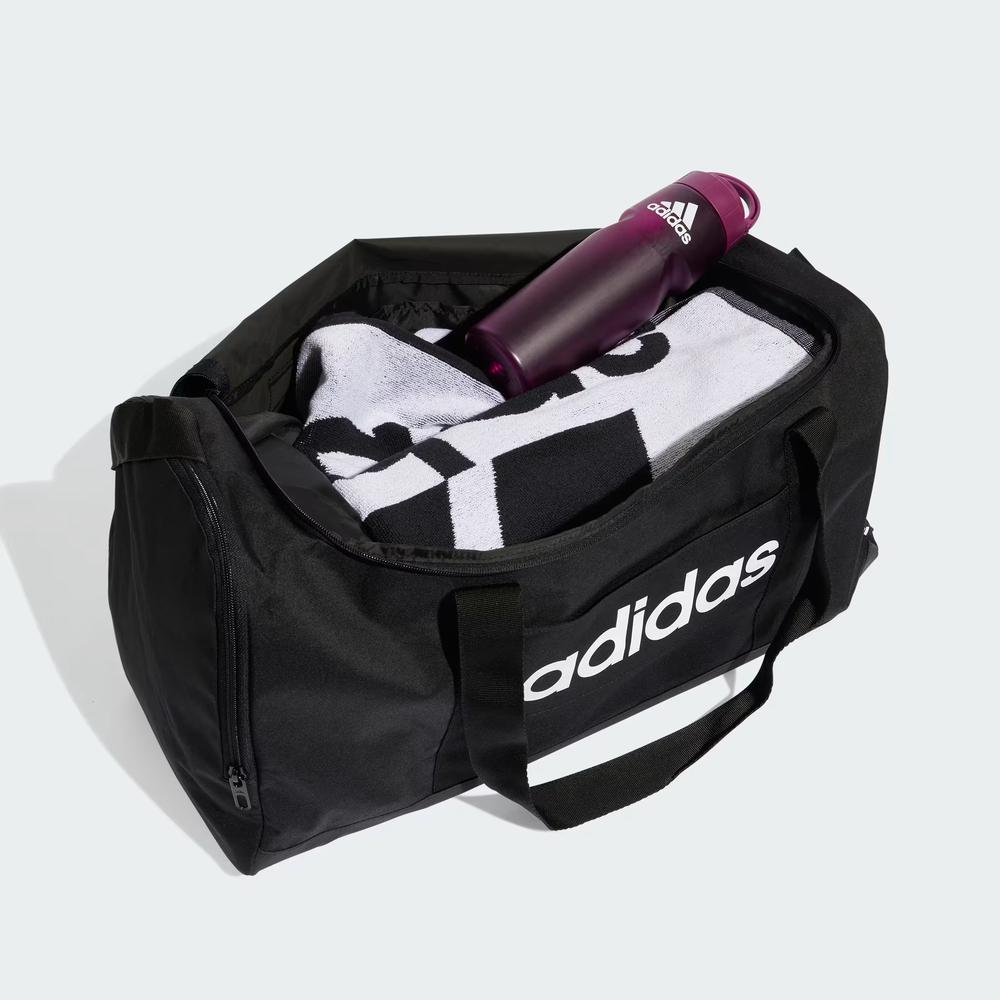 Taška adidas Linear Duffel M JD9555 - čierne