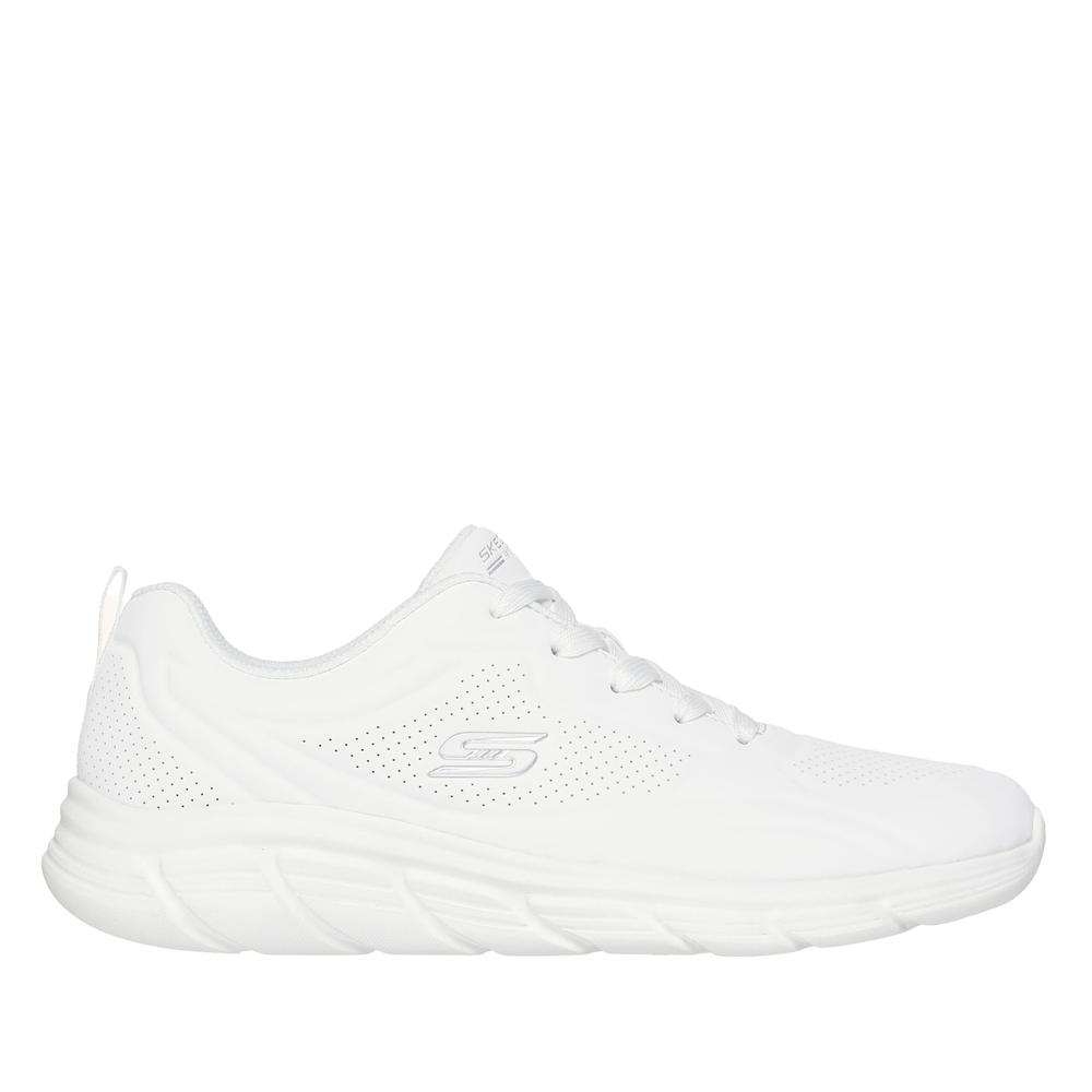 Dámske topánky Skechers Bobs Sport B Flex LO Cool Ease 117715W - biele