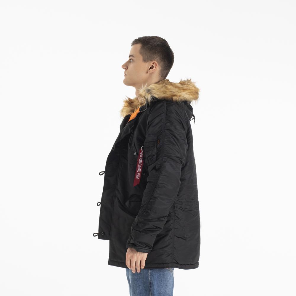 Bunda Alpha Industries Parka N3B VF 59 10314103 - čierne