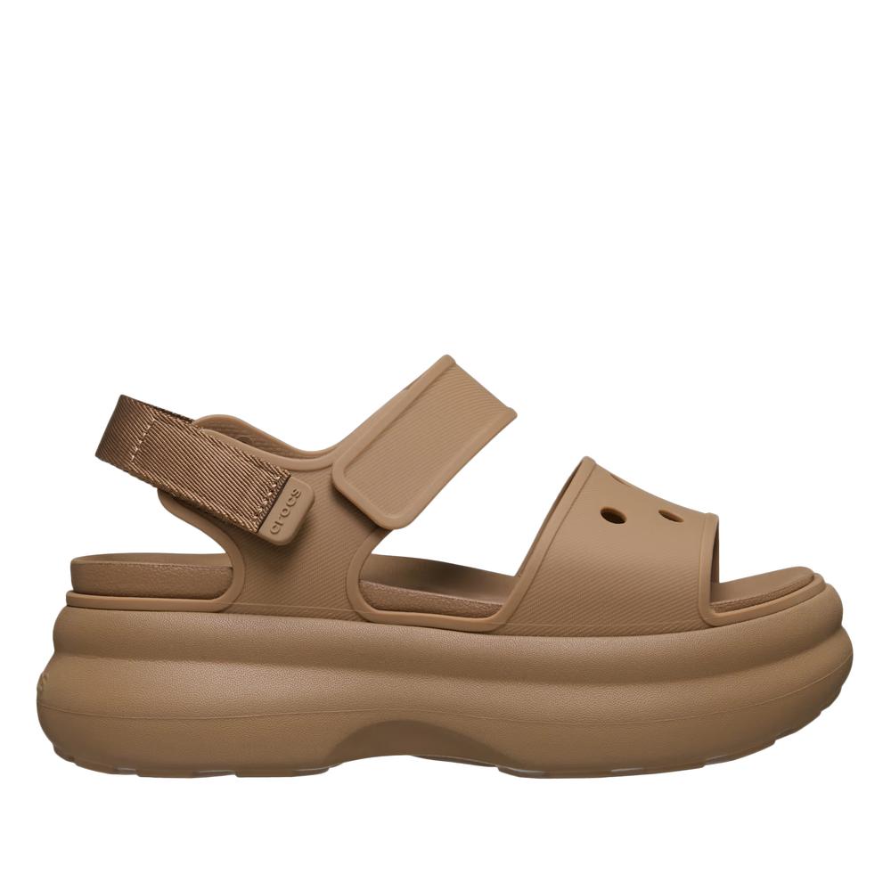 Dámske sandále Crocs Soho Y-Strap Sandal 211755-2EY - hnedé