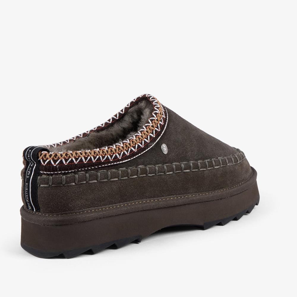 Dámská topánky  Emu Australia Sharky Adventure Scuff W13239OLID - zelené