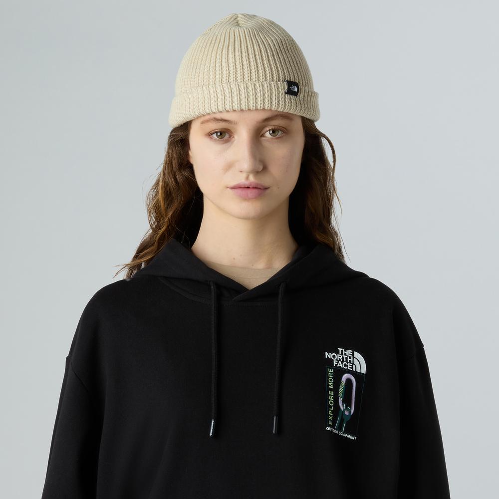 Čiapka unisex The North Face Beanie Fisherman 0A55JG3X41 - béžové