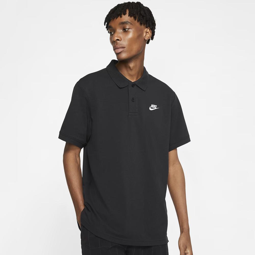 Tričko Nike Sportswear Polo CJ4456-010 - čierne