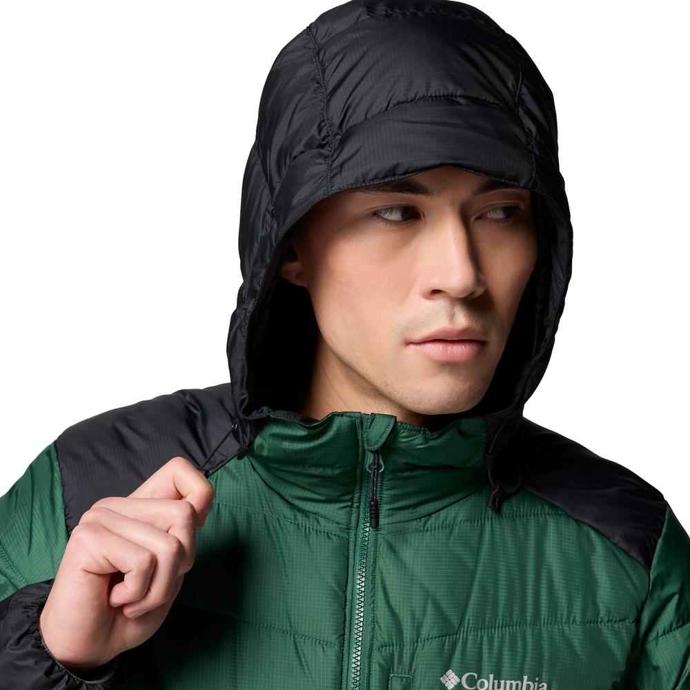 Mužský bunda Columbia Labyrinth Loop II Insulated Hooded 2085294375 - zelené