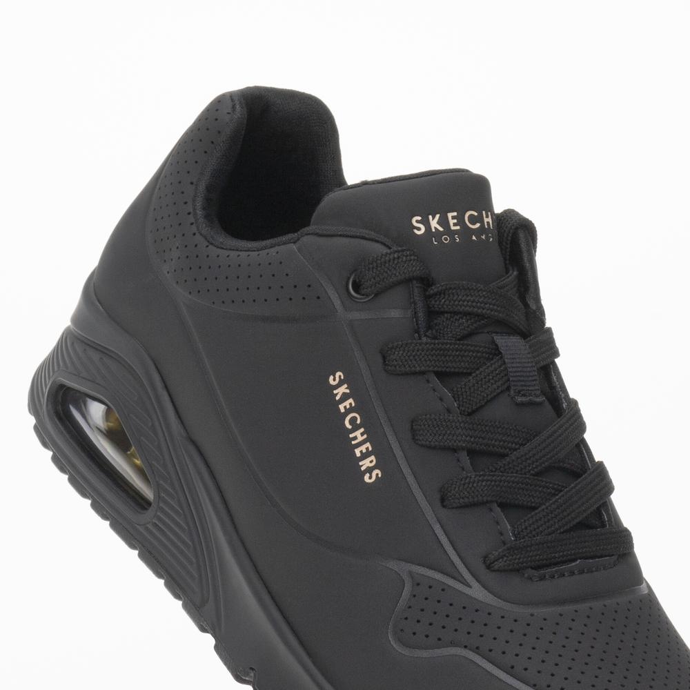 Topánky dámske Skechers Uno Stand on Air 73690BBK - čierne