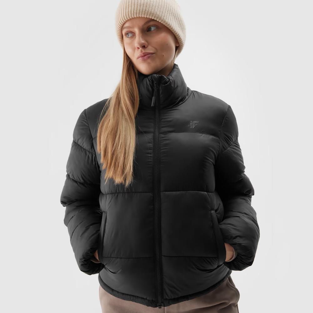 Bunda 4F WAW24TDJAF46920S - čierne