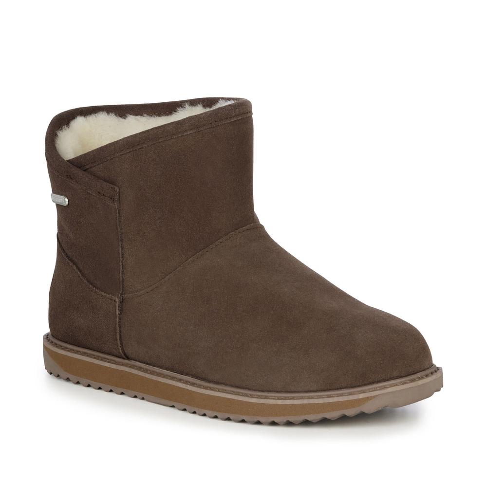 Topánky Emu Australia Dofida Mini W12645OAK - hnedé