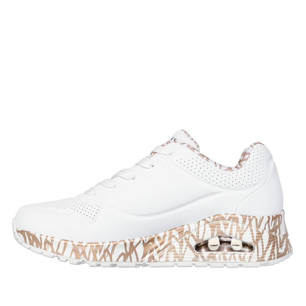 Topánky Skechers x JGoldcrown Uno Loving Love 155506WTRG - biele