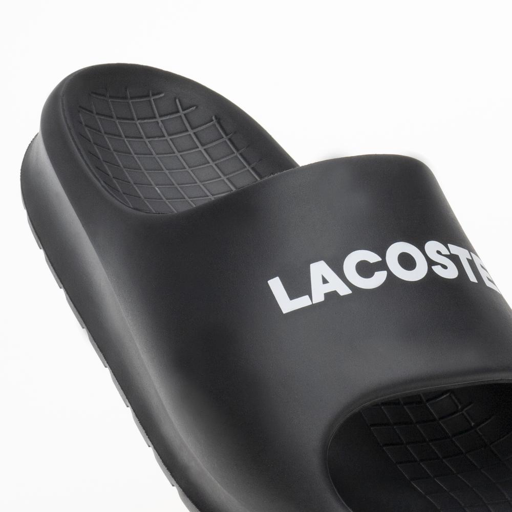 Klapky Lacoste Croco 2.0 Evo 747CMA0015-02H - čierne