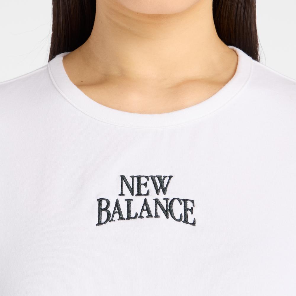 Dámske tričko New Balance WT61Y33QWT - biele