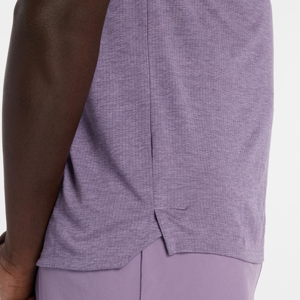 Pánske tričko New Balance MT41253AB7 - fialové