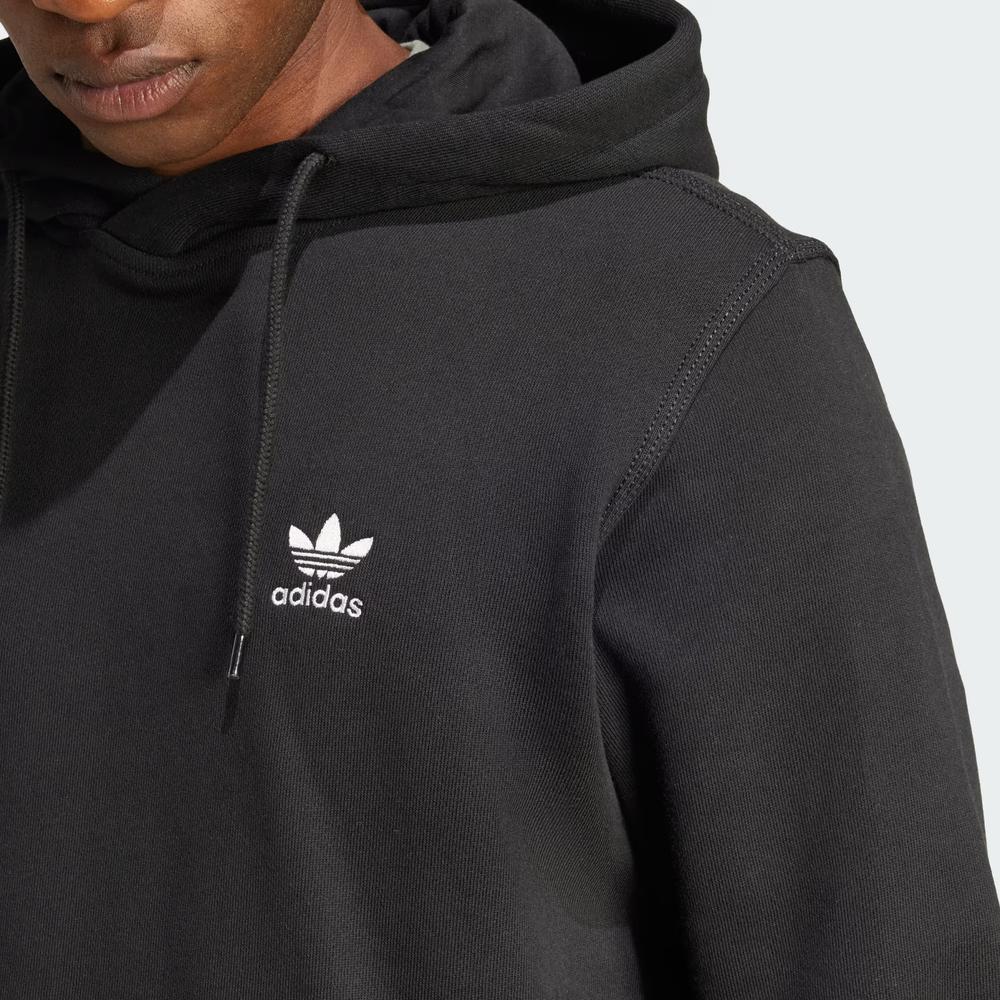 Mužský blúza adidas Originals Trefoil Essentials Hoodie French Terry JD2404 - čierne