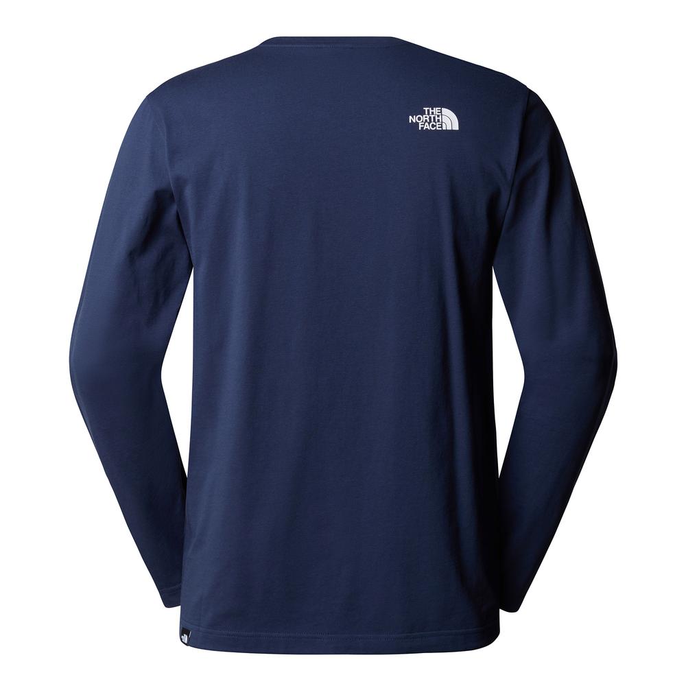 Tričko The North Face Simple Dome 0A87QN8K21 - tmavomodré