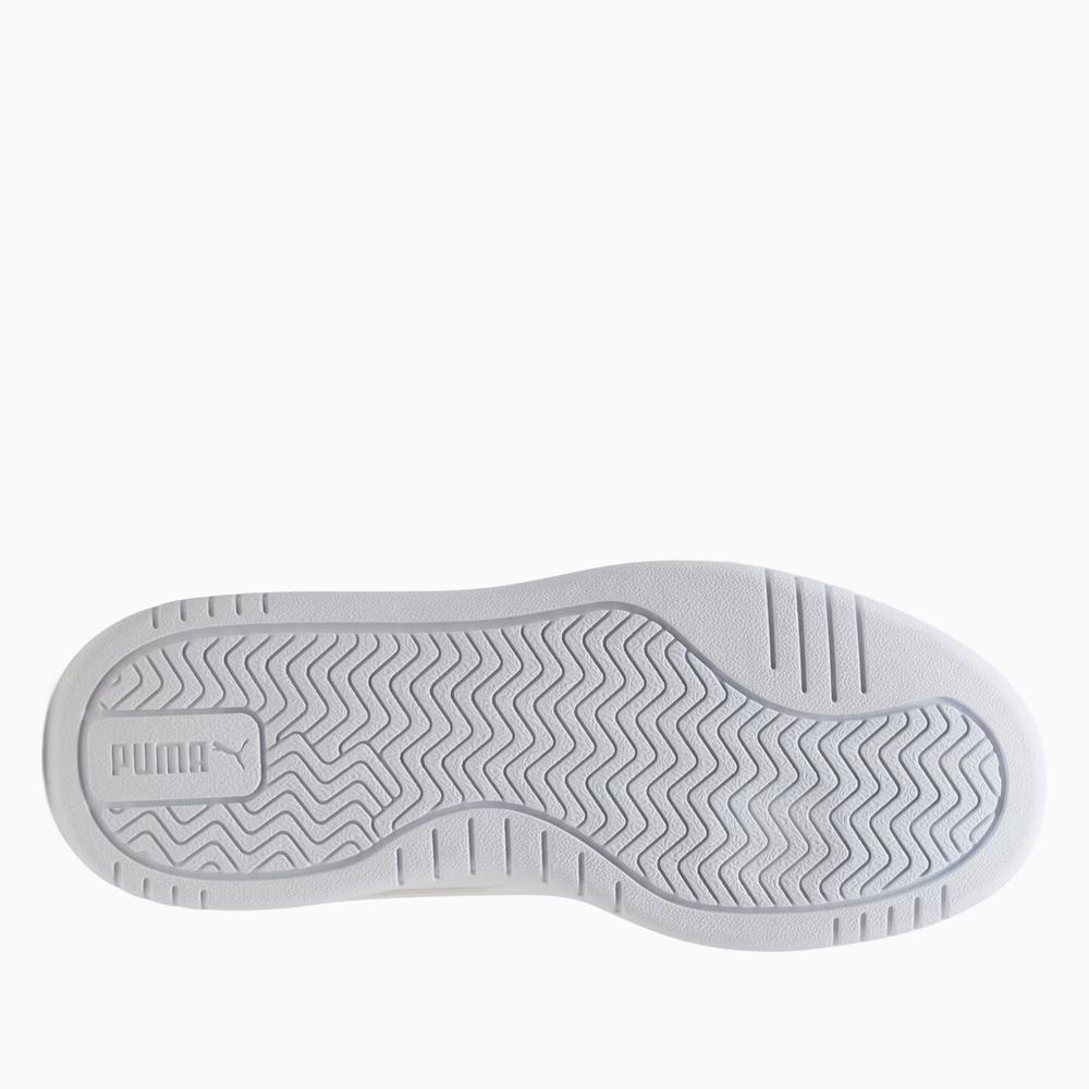Topánky mládež Puma Caven III 40623501 - biele