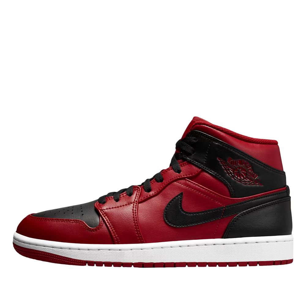Pánske topánky Air Jordan 1 MID 554724-660 - červené