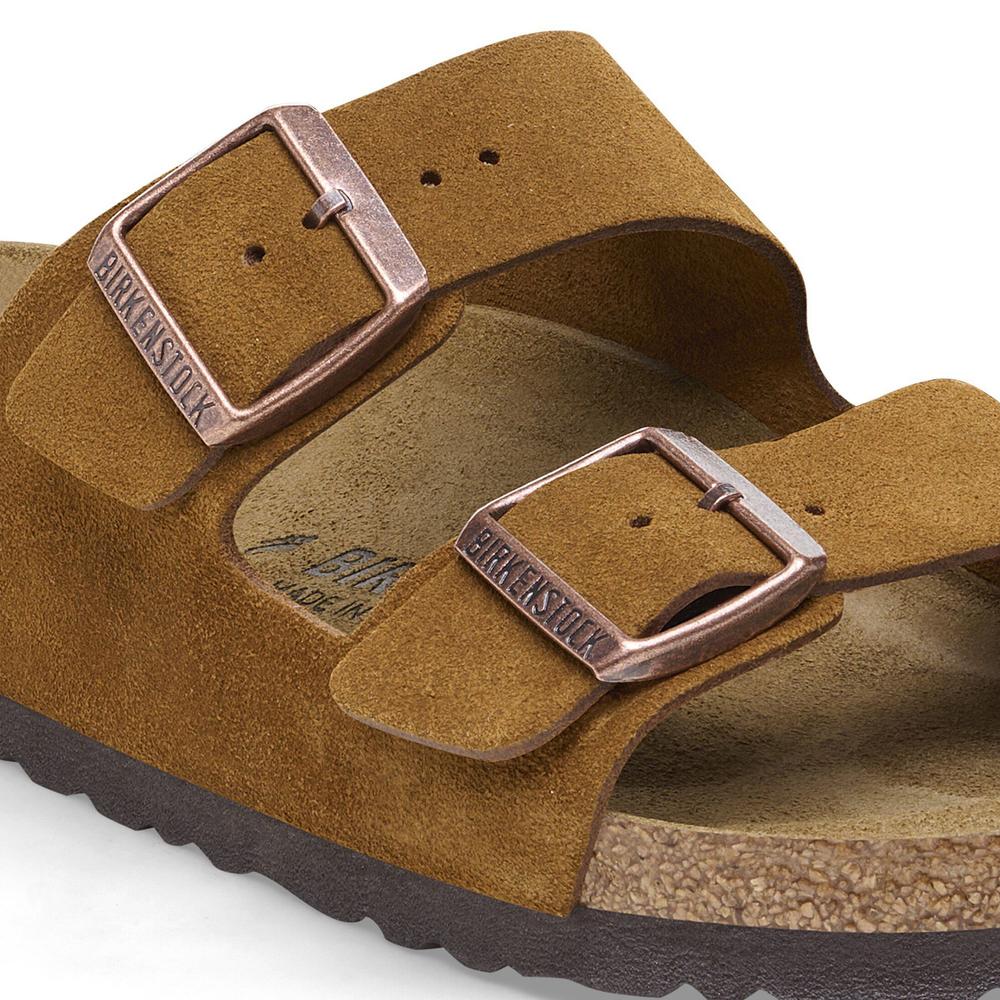 Klapky pánske Birkenstock Arizona 1027082 - hnedé