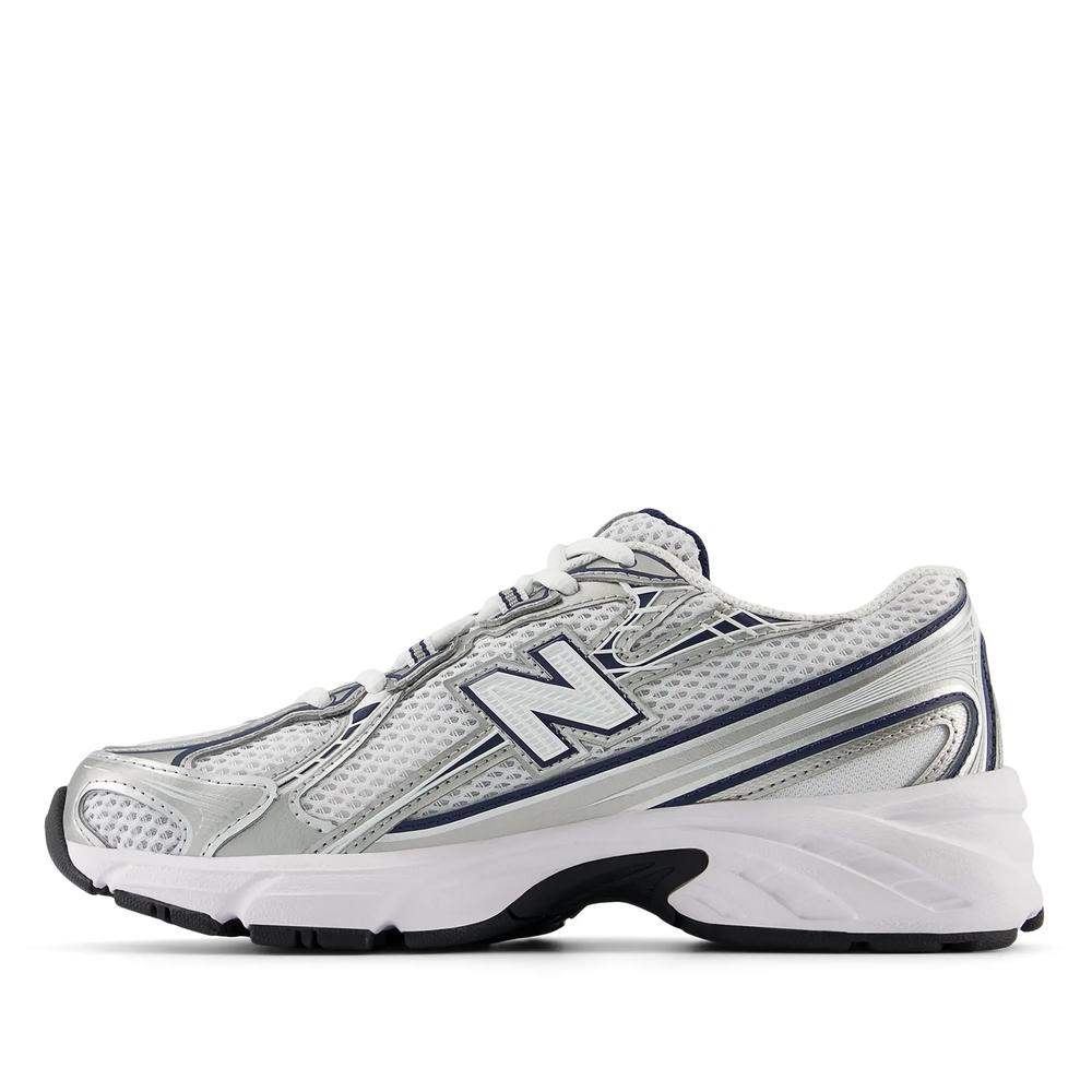 Detské topánky New Balance GR740WN - biele