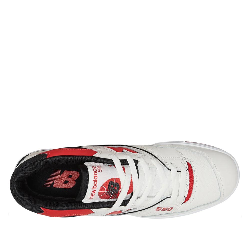 Unisex topánky New Balance BB550VTB  – biele