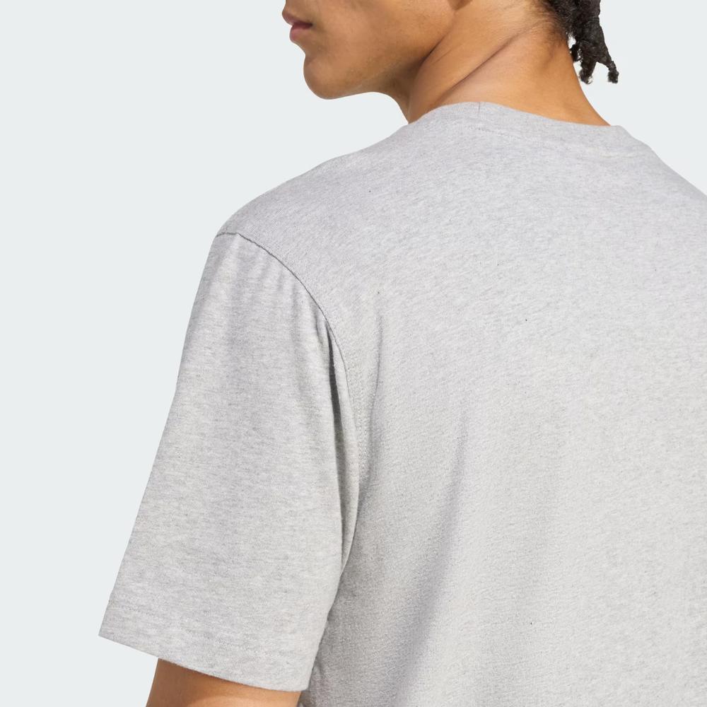 Tričko pánske adidas Originals Trefoil Essentials JY6267 - šedý