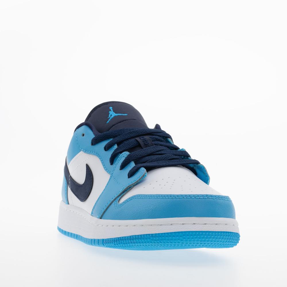 Detské topánky Air Jordan 1 Low 553560-144 - modré