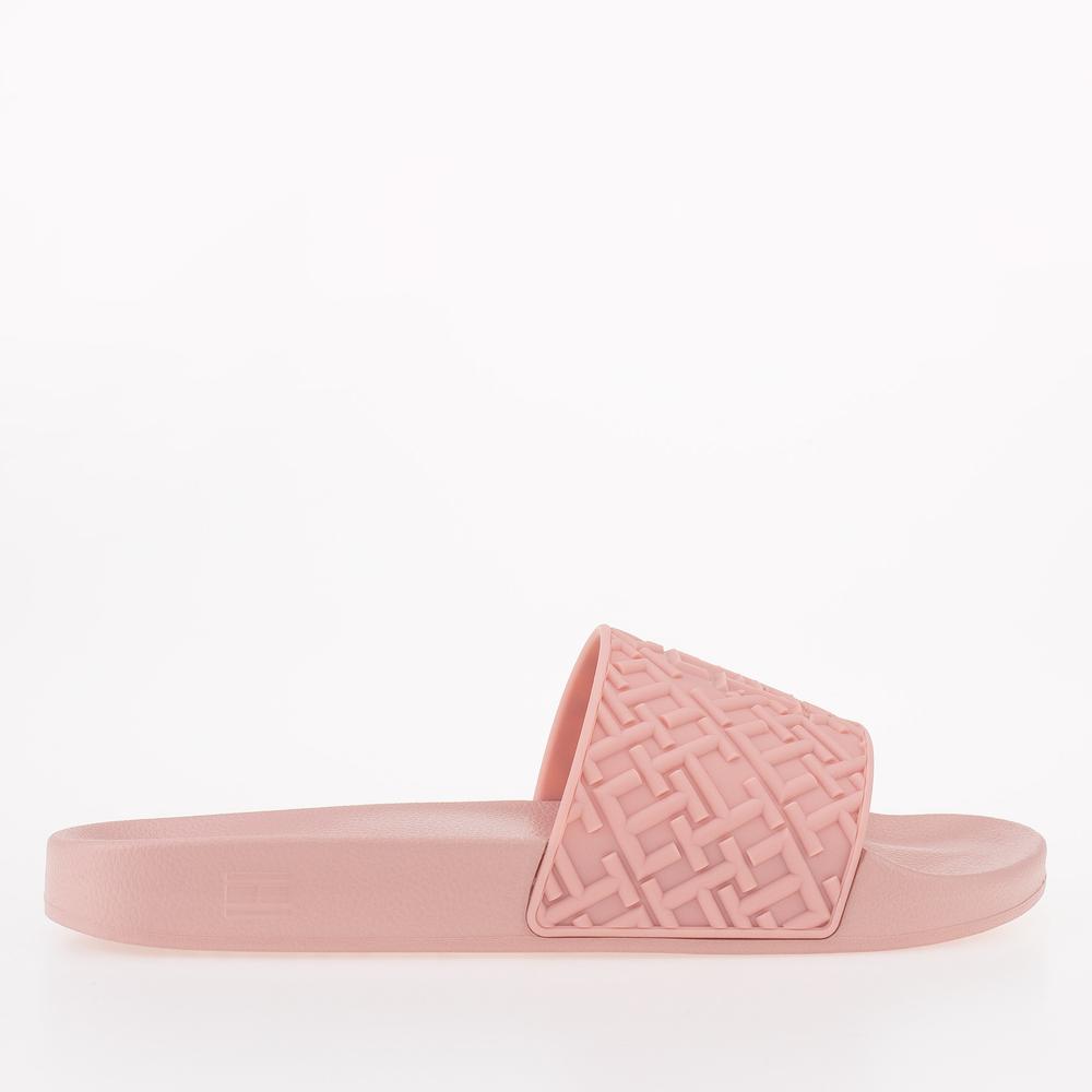 Klapky Tommy Hilfiger Monogram Pool FW0FW06987-TQS - ružové