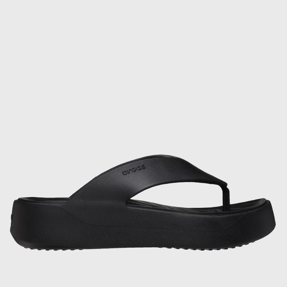 Klapky Crocs Getaway Platform Flip 209410-001 - čierne