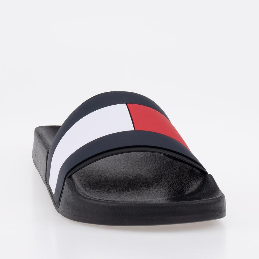 Klapky Tommy Hilfiger Rubber Flag Pool FM0FM04263-BDS - viacfarebné