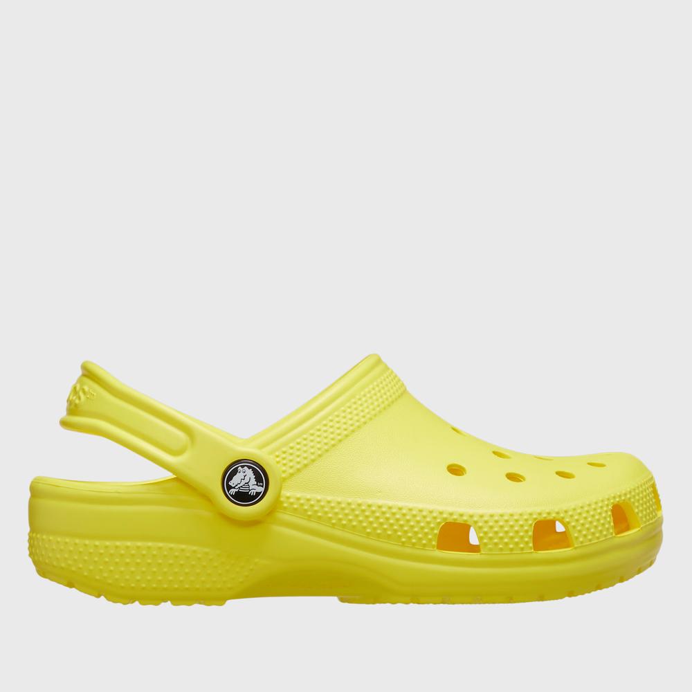 Klapky Crocs Classic Clog 206991-77J - žltá