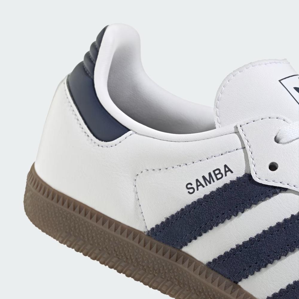 Detské topánky adidas Originals Samba OG J KK3557 - biele