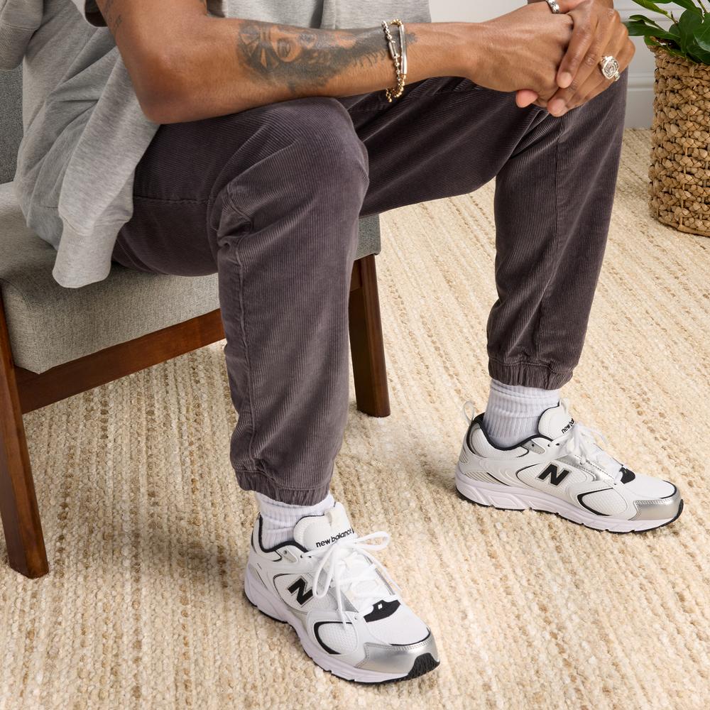 Topánky unisex New Balance ML408WB - biele