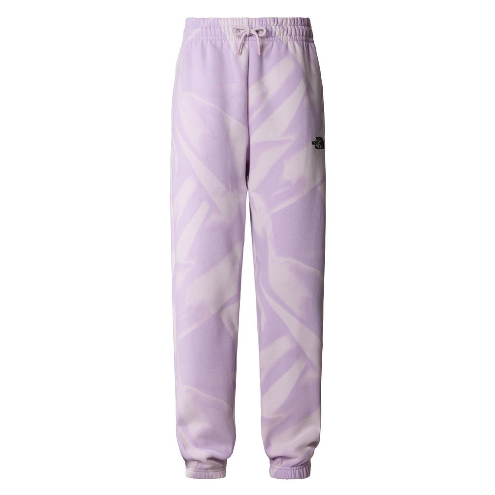 Nohavice The North Face Essential Jogger Print IC 0A881EUI61 - fialové