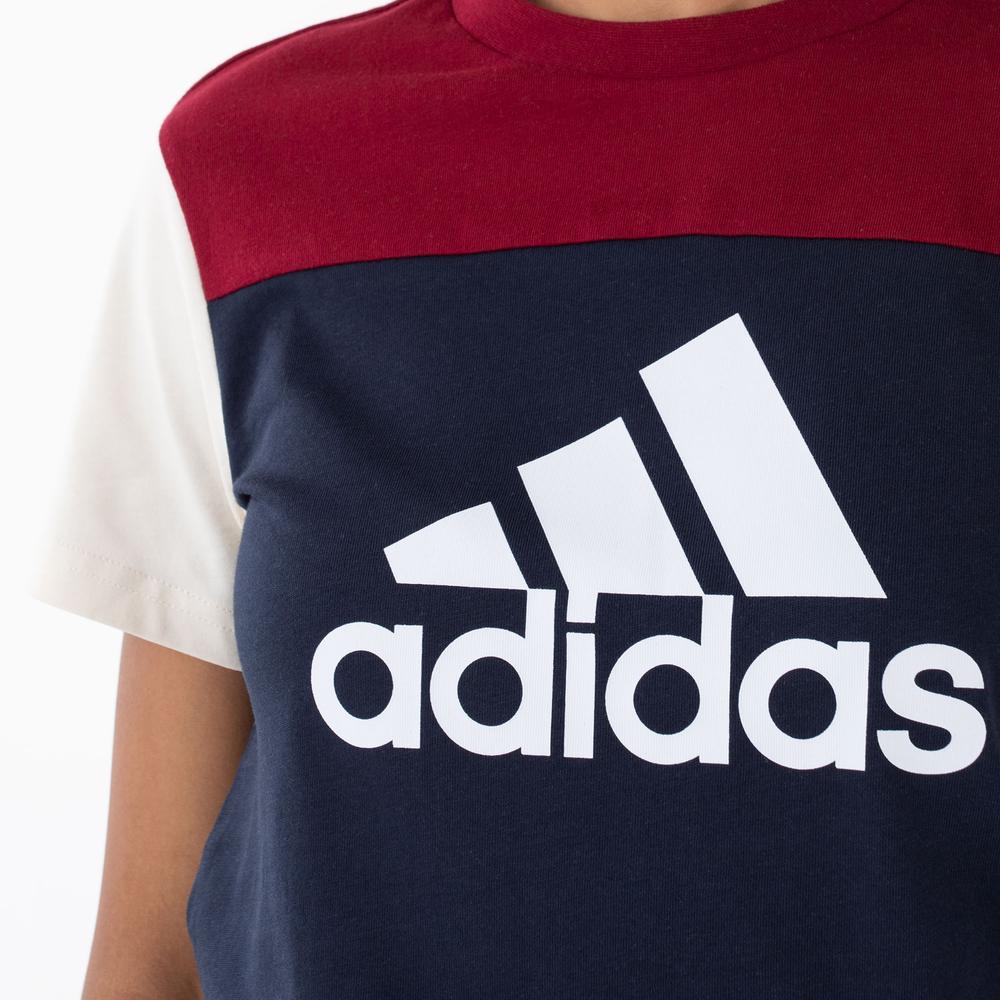 Tričko adidas Essentials Colorblock Logo HJ9463 - viacfarebné