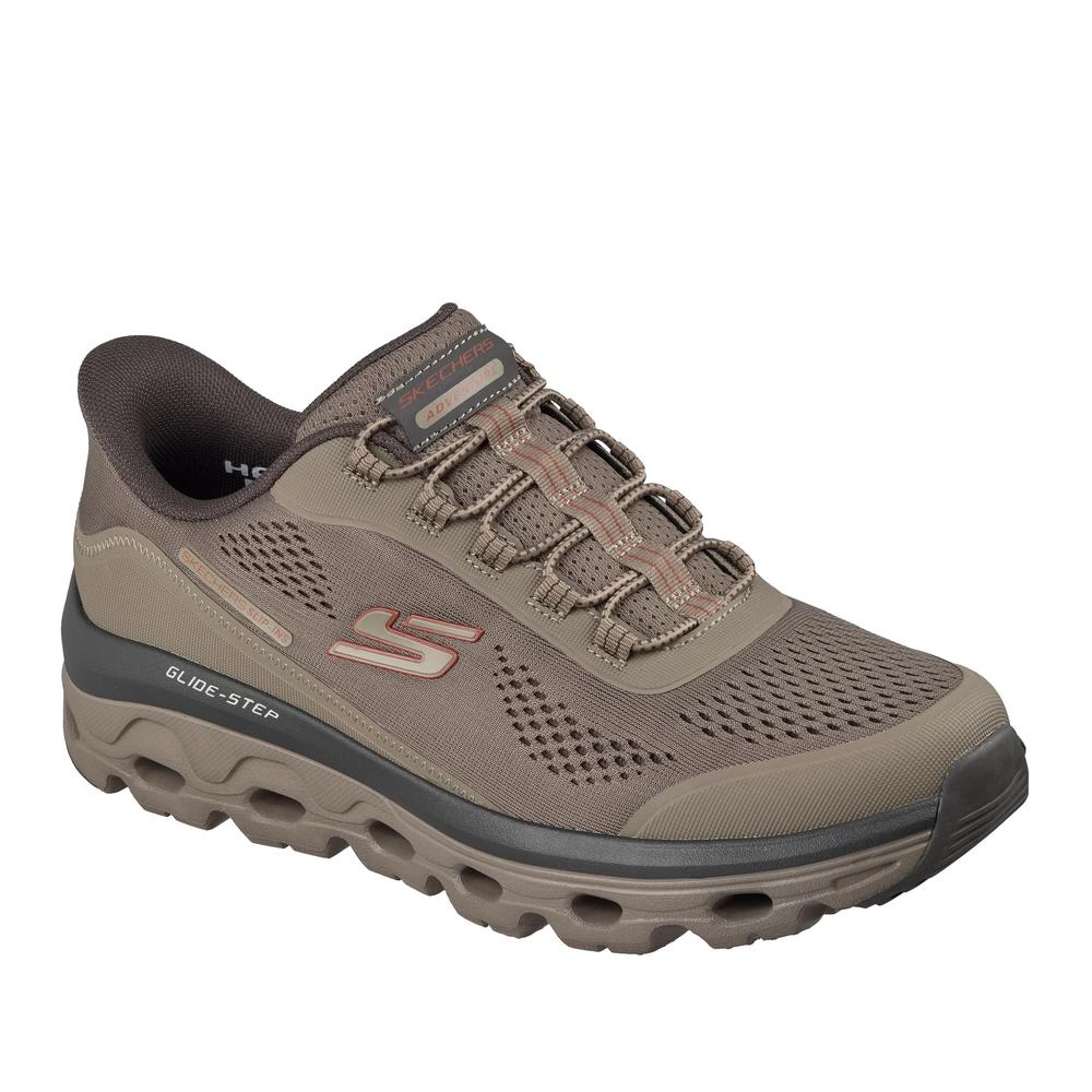 Pánske topánky Skechers Slip-ins: Glide-Step Sole - Glover Peak 237812TPE - hnedé