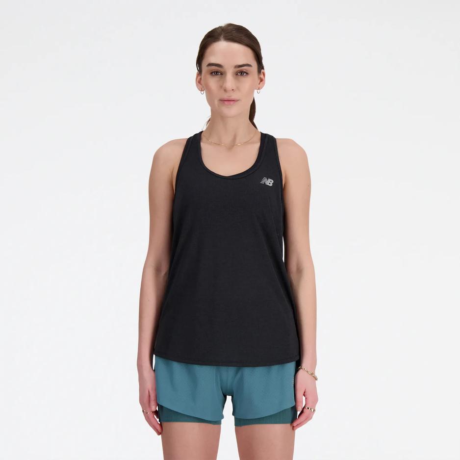 Dámske tričko New Balance WT41250BKH – čierne