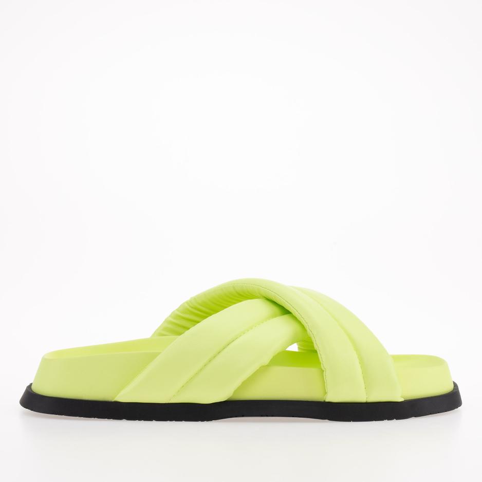Klapky Tommy Jeans Padded Toe Sandals EN0EN02175-MSA - zelené