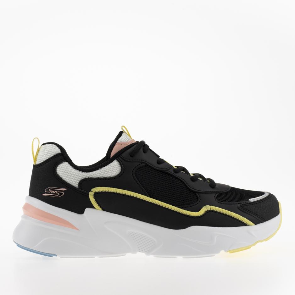 Topánky Skechers Bobs Bamina Chill Zone 117041BKMT - čierne