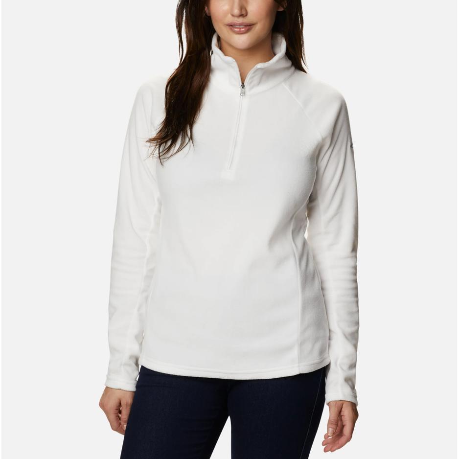 Dámska mikina Columbia Glacial IV 1/2 Zip 1802201125 - biele