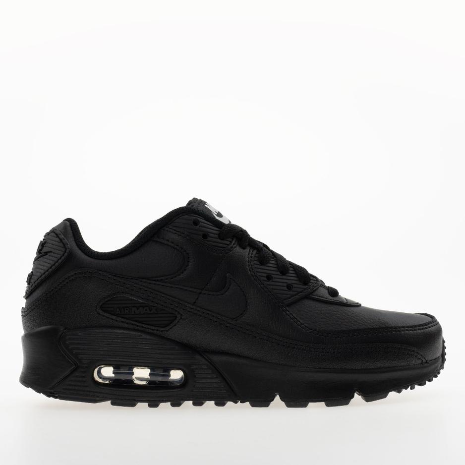 Topánky mládež Nike Air Max 90 Leather CD6864-028 - čierne