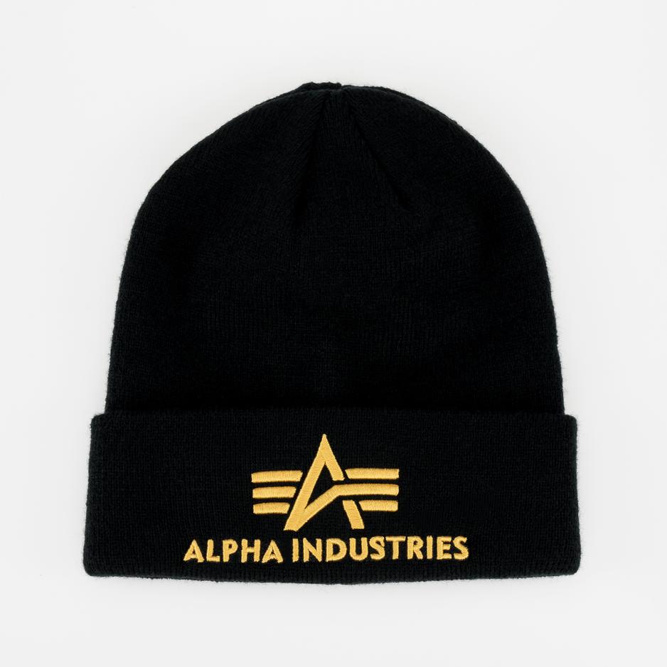 Čiapka Alpha Industries 3D Beanie 168910583 - čierne
