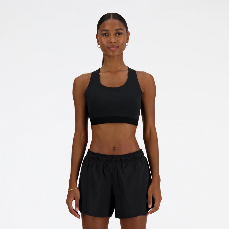 Športová podprsenka New Balance WB41046BK - čierne