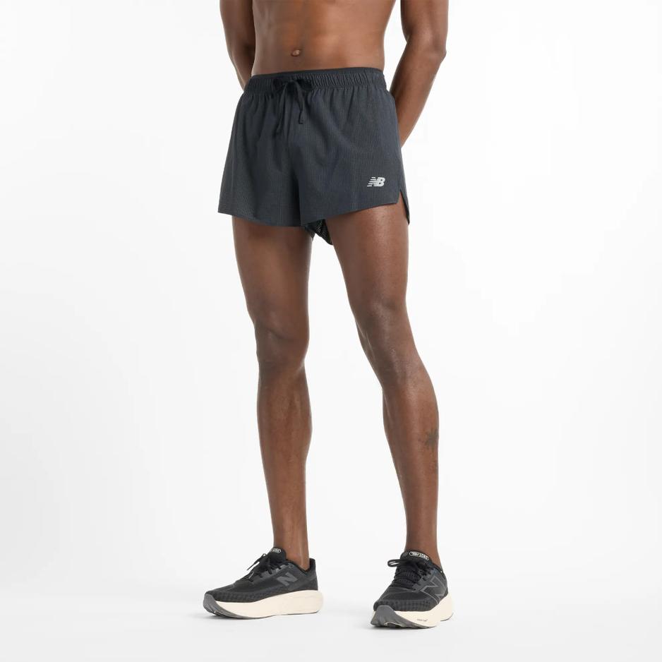 Pánske šortky New Balance MS51283BK - čierne