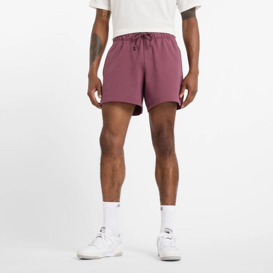 Pánske šortky New Balance MS41511FDP - fialové