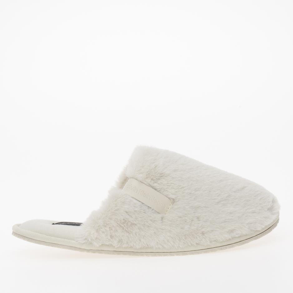 Topánky Calvin Klein Hotel Slipper Fur After Glow YW0YW01593-ACF - biele