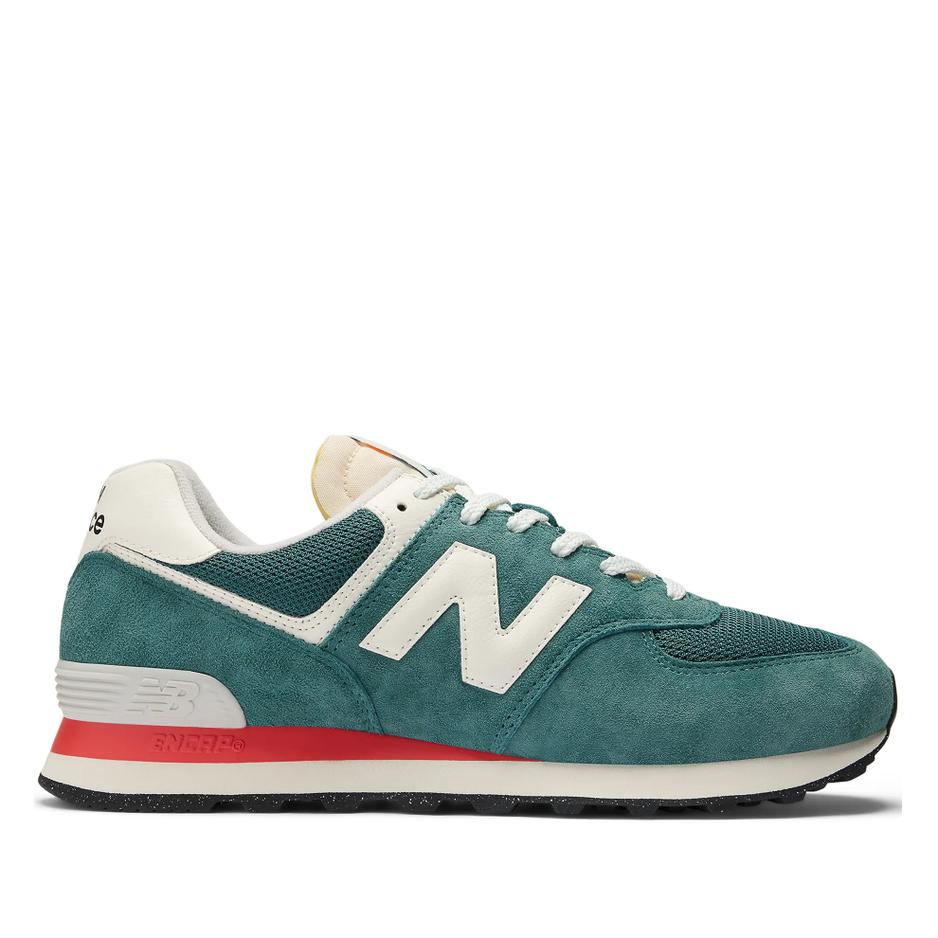 Topánky New Balance U574VPG - zelené